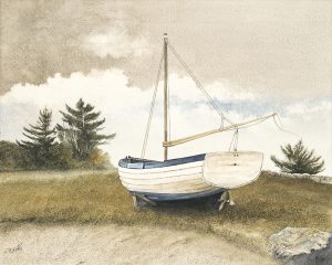 Aground